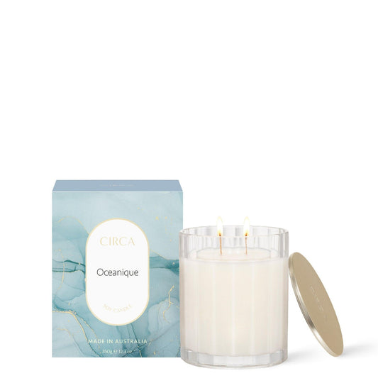 350g Candle - OCEANIQUE - Handworks Nouveau Paperie