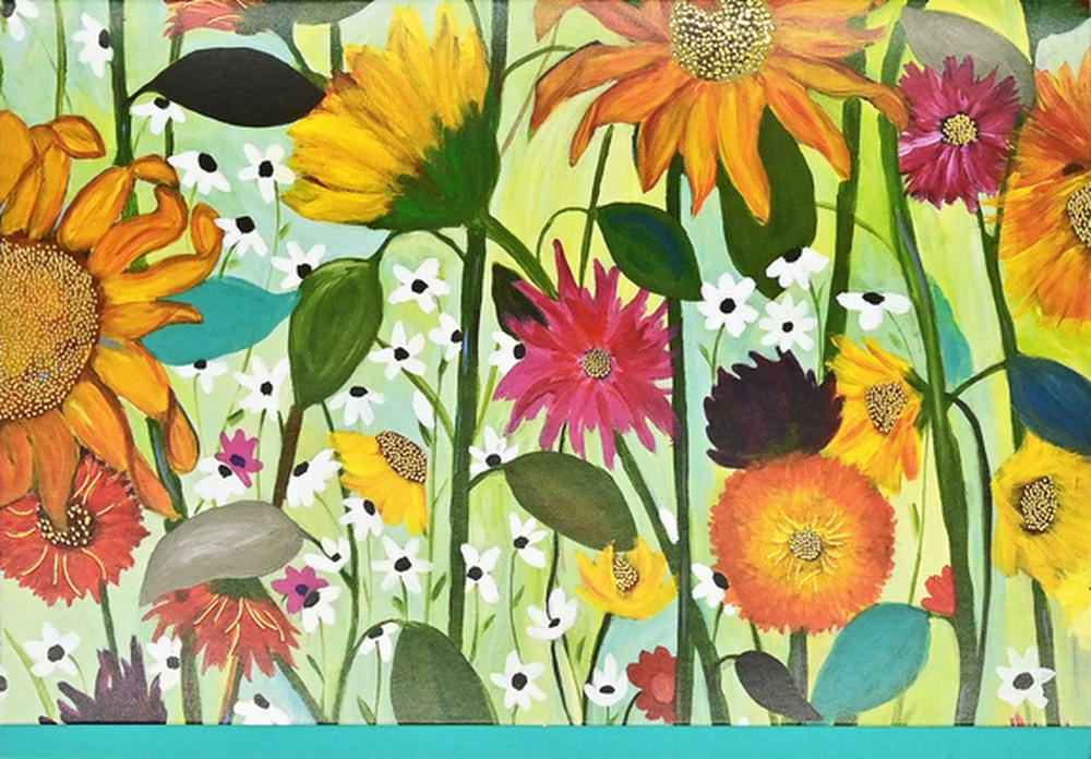 Note Cards - Watercolour Sunflower