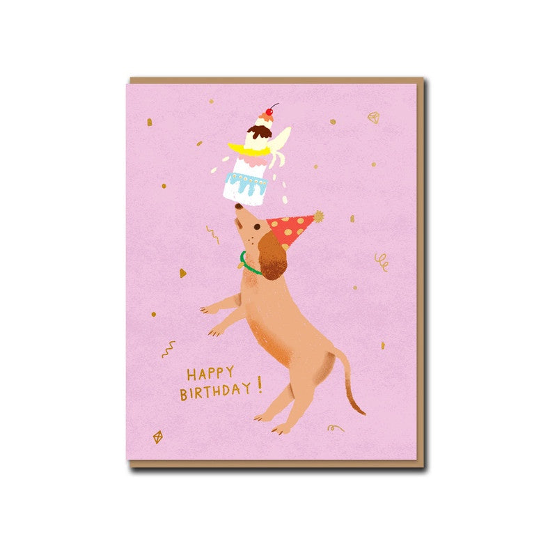 Carolyn Suzuki - Single Card - Party Dogs