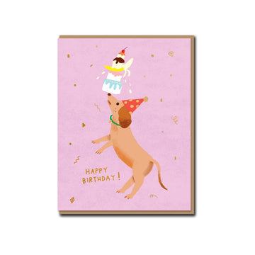 Carolyn Suzuki - Single Card - Party Dogs