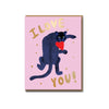Carolyn Suzuki - Single Card - Big Cat Love
