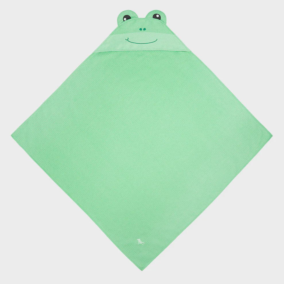 Baby Hooded Towel Animal Collection Frankie Frog