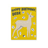 Egg Press - Single Card - Birthday Deer