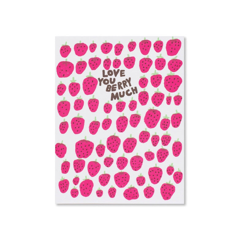 Egg Press - Single Card - Love You Berry Much