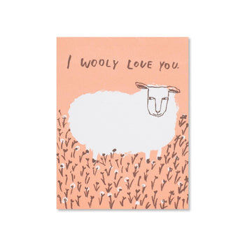 Egg Press - Single Card - Wooly Love Yo Sheep