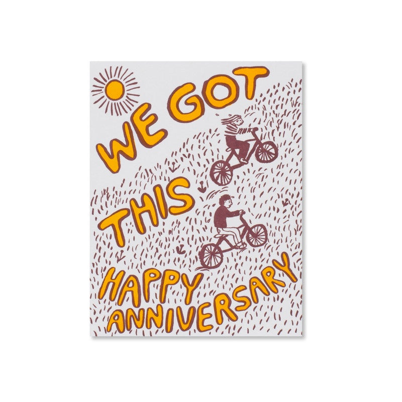 Egg Press - Single Card - We Got This Anniversary