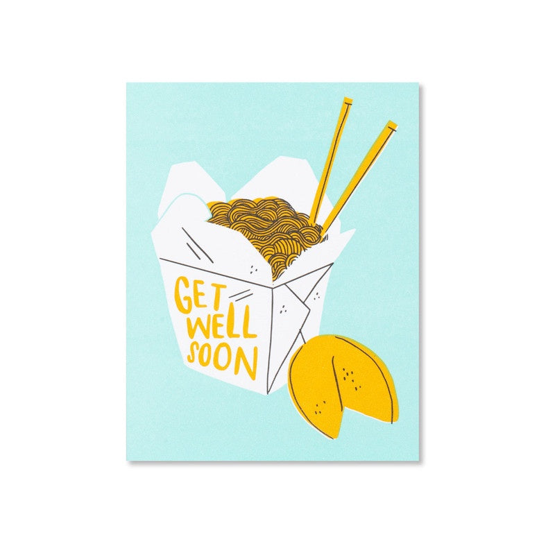 Hello Lucky - Single Card - Get Well Takeout