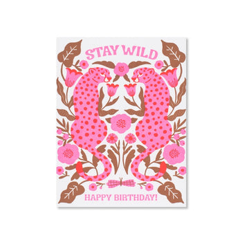 Hello Lucky - Single Card - Stay Wild Birthday