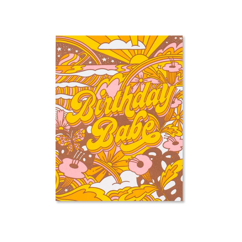 Hello Lucky - Single Card - Trippy Birthday Babe