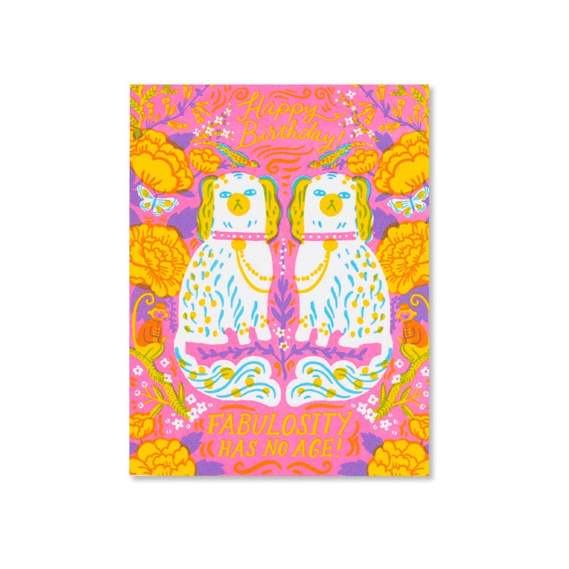 Hello Lucky - Single Card - Fabulosity Birthday Spaniels