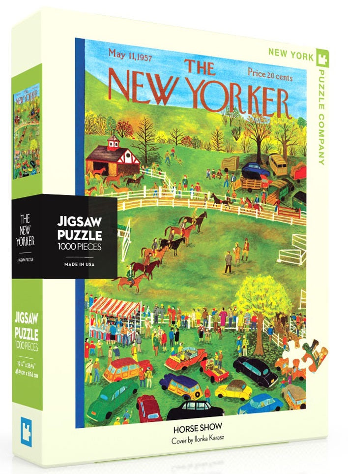 New Yorker Puzzle - 1000 Pc Puzzle - Horse Show