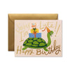 Rifle Paper Co - Single Card - Turtle Belated Birthday
