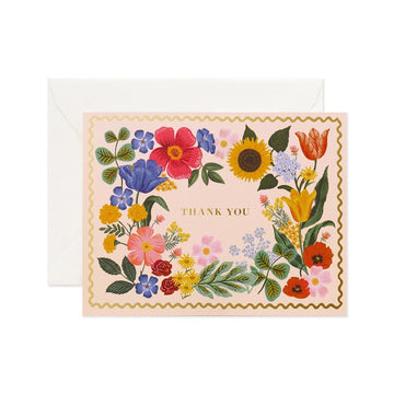 Rifle Paper Co - Single Card - Blossom Thank you