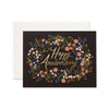 Rifle Paper Co - Single Card - Anniversary Wreath