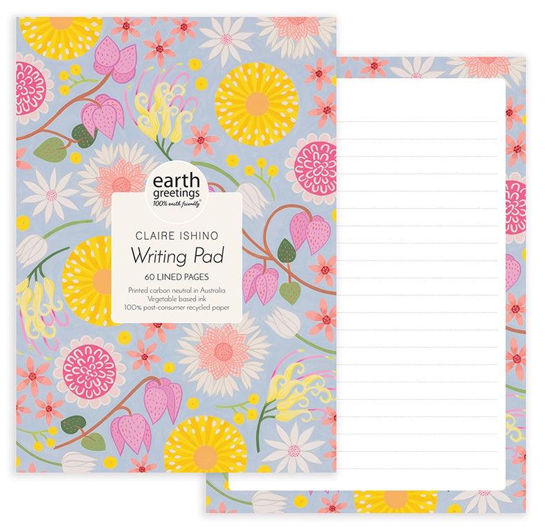 A5 Writing Pad - Wildflower Moorland - Handworks Nouveau Paperie