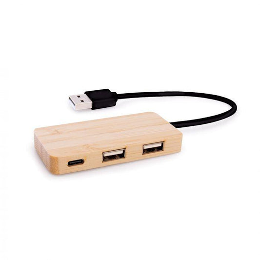 Bamboo USB Hub - Handworks Nouveau Paperie