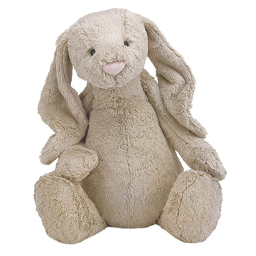 Bashful Beige Bunny Huge - Handworks Nouveau Paperie