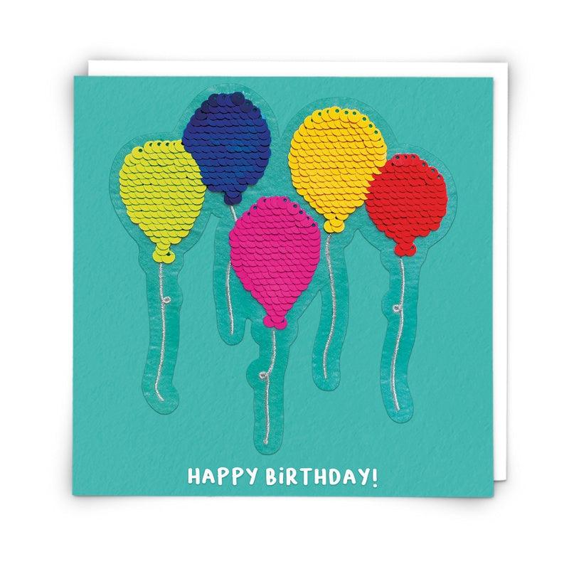 Card -Balloons - Handworks Nouveau Paperie
