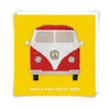 Card - Camper Van - Handworks Nouveau Paperie
