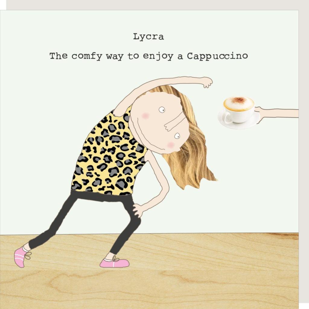 Card - Comfy Cappuccino - Handworks Nouveau Paperie