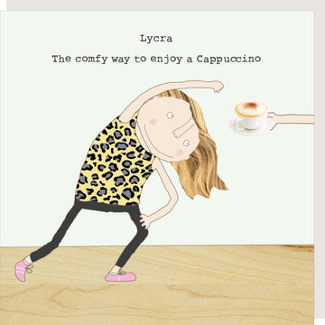 Card - Comfy Cappuccino - Handworks Nouveau Paperie