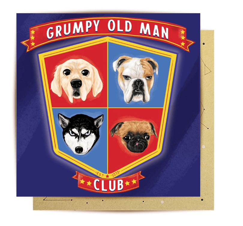 Card Grumpy Club - Handworks Nouveau Paperie