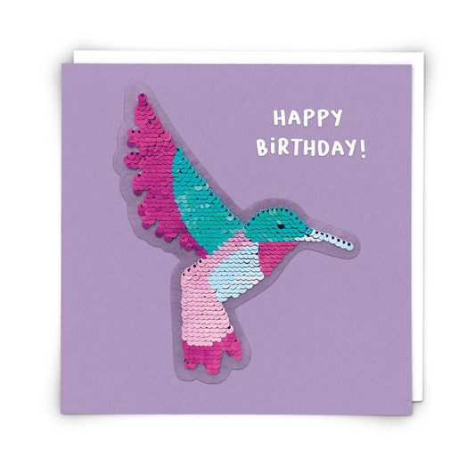 Card - Hummingbird - Handworks Nouveau Paperie