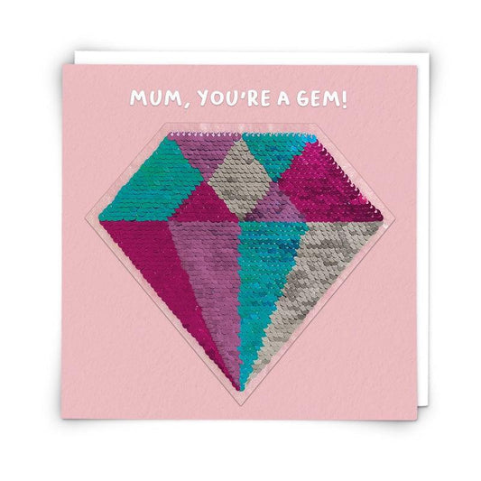 Card - Mum Diamond - Handworks Nouveau Paperie