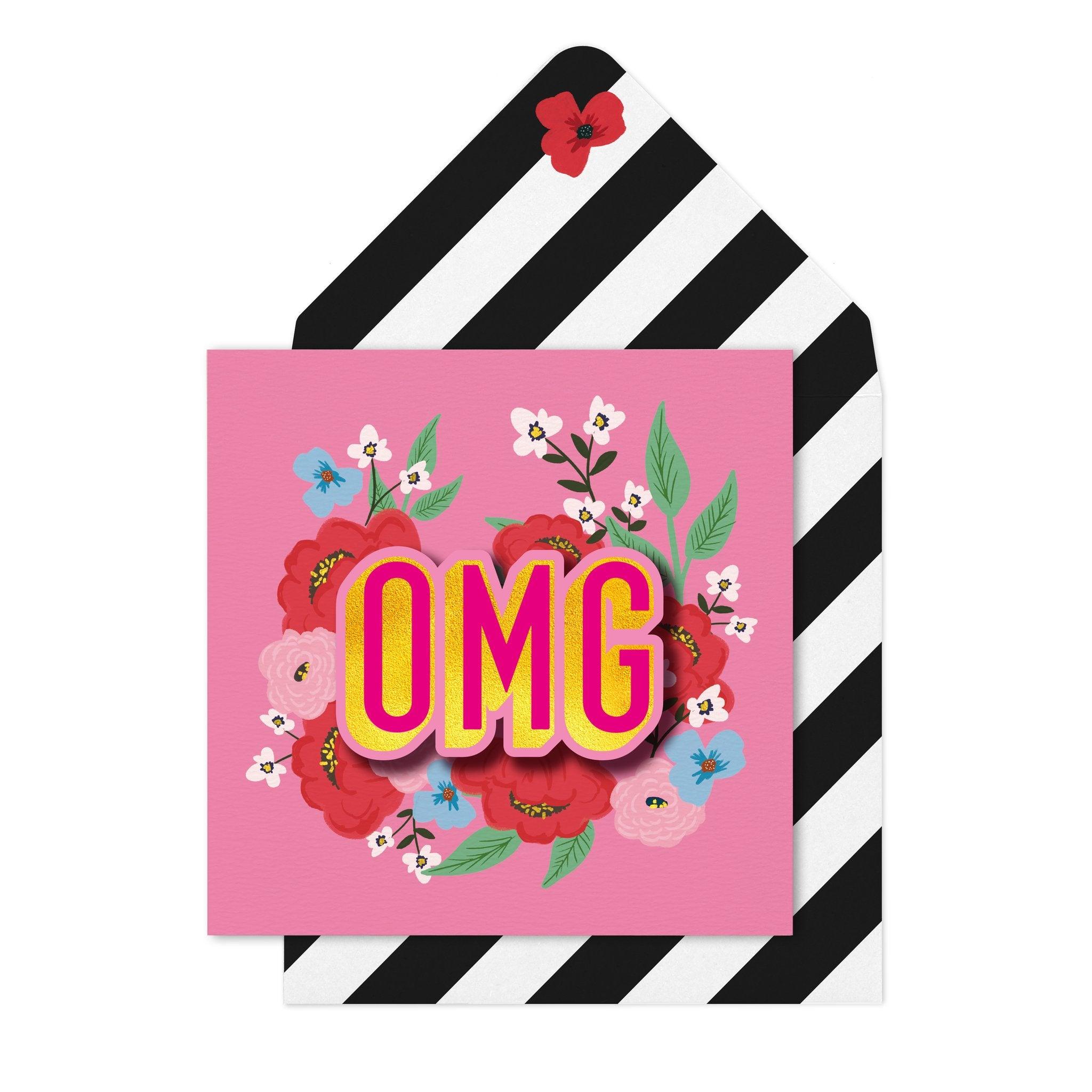 Card - OMG - Handworks Nouveau Paperie