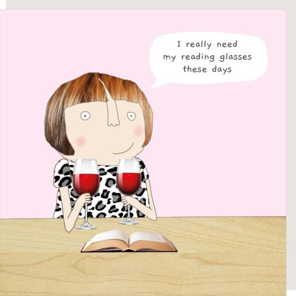 Card - Reading Glasses - Handworks Nouveau Paperie