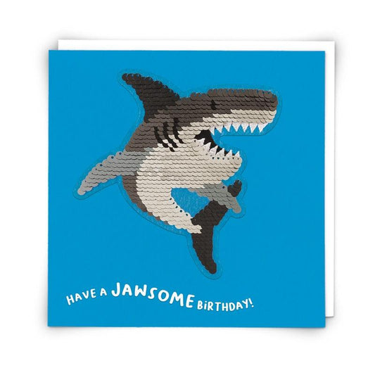 Card - Shark - Handworks Nouveau Paperie