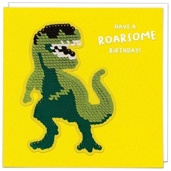 Card - T Rex - Handworks Nouveau Paperie