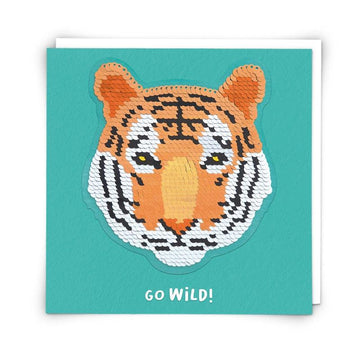 Card - Tiger - Handworks Nouveau Paperie