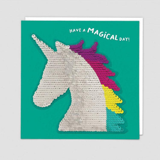 Card - Unicorn Have A Magical Day - Handworks Nouveau Paperie