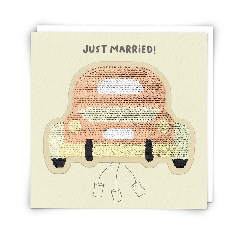 Card - Wedding Car - Handworks Nouveau Paperie