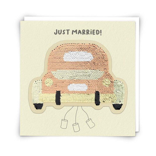 Card - Wedding Car - Handworks Nouveau Paperie