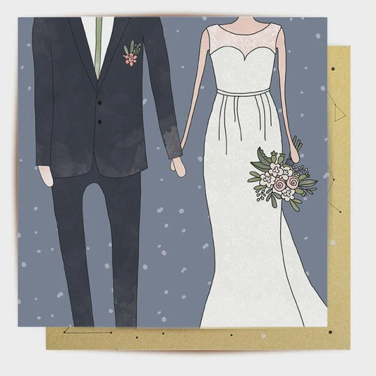 Card - Wedding Couple - Handworks Nouveau Paperie