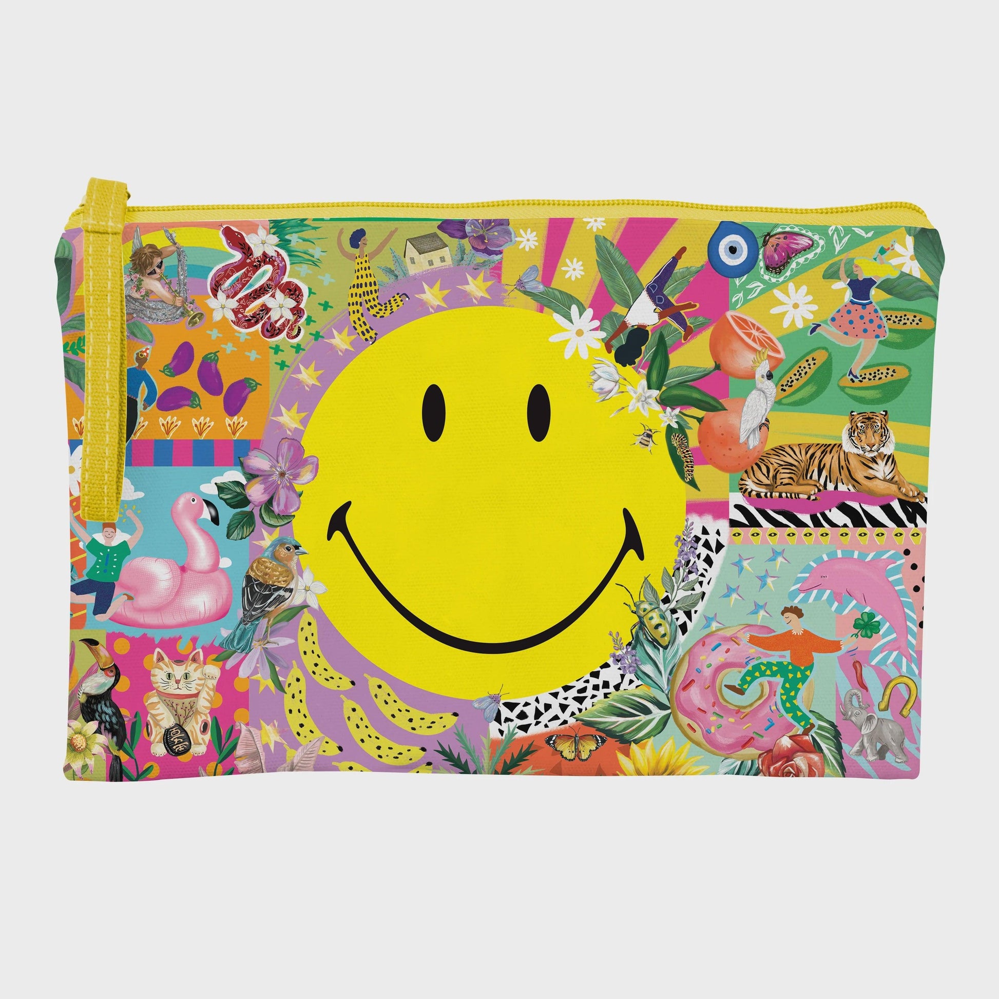 Clutch Purse - Smiley - Handworks Nouveau Paperie