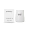 Coconut & Lime Soy Candle - Handworks Nouveau Paperie