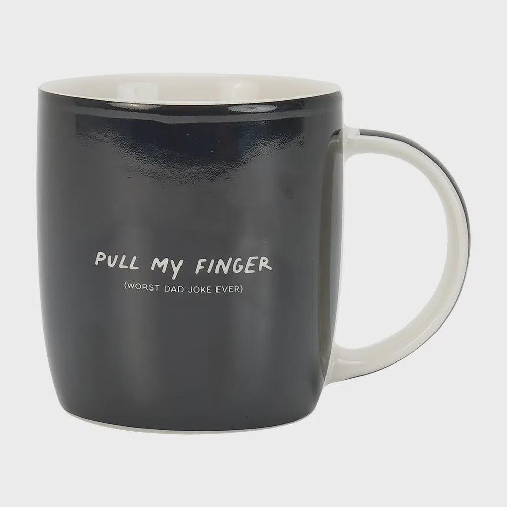 Coffee Mug – Pull My Finger - Handworks Nouveau Paperie