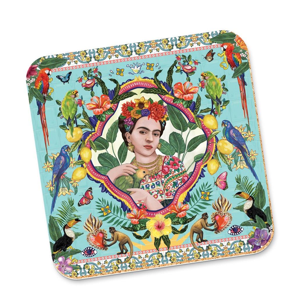 Corky Coaster Mexican Folklore - Handworks Nouveau Paperie
