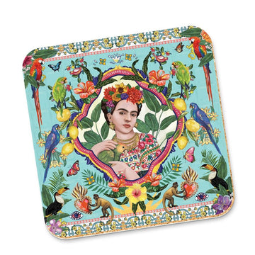Corky Coaster Mexican Folklore - Handworks Nouveau Paperie