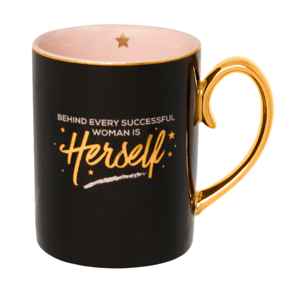 Cristina Re Mug - Behind Every Successful Woman - Handworks Nouveau Paperie
