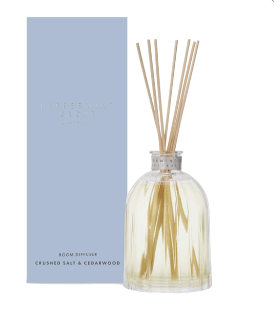 CRUSHED SALT & CEDARWOOD DIFFUSER 350ML - Handworks Nouveau Paperie