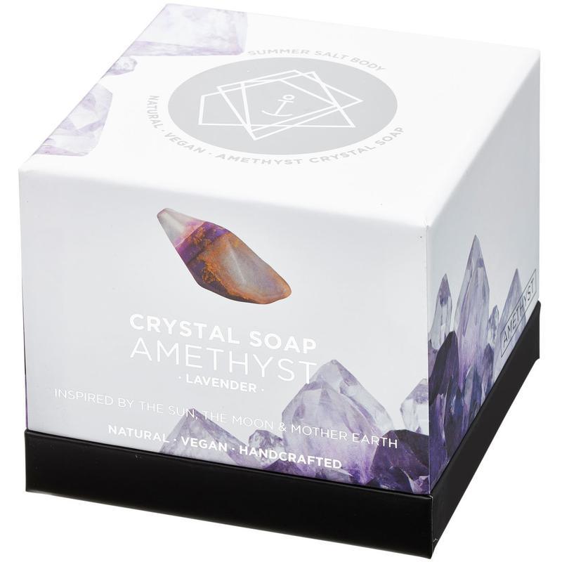 Crystal Soap - Amethyst - Handworks Nouveau Paperie