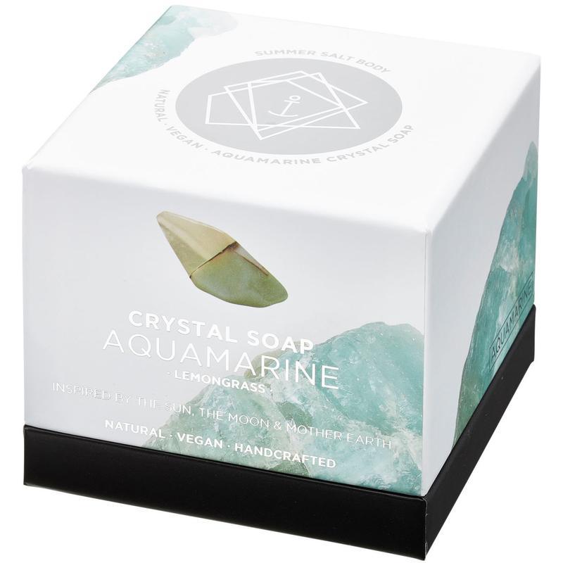 Crystal Soap - Aquamarine - Handworks Nouveau Paperie