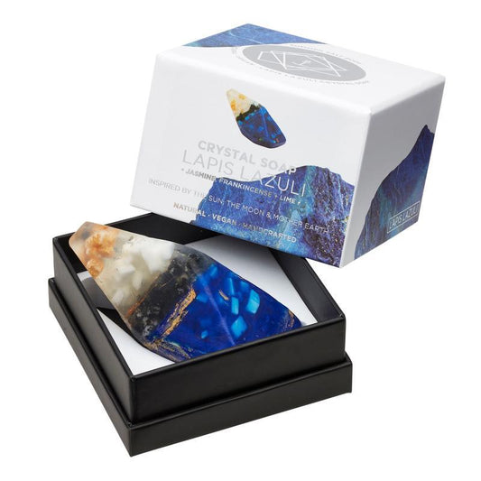 Crystal Soap - Lapis Lazuli - Handworks Nouveau Paperie