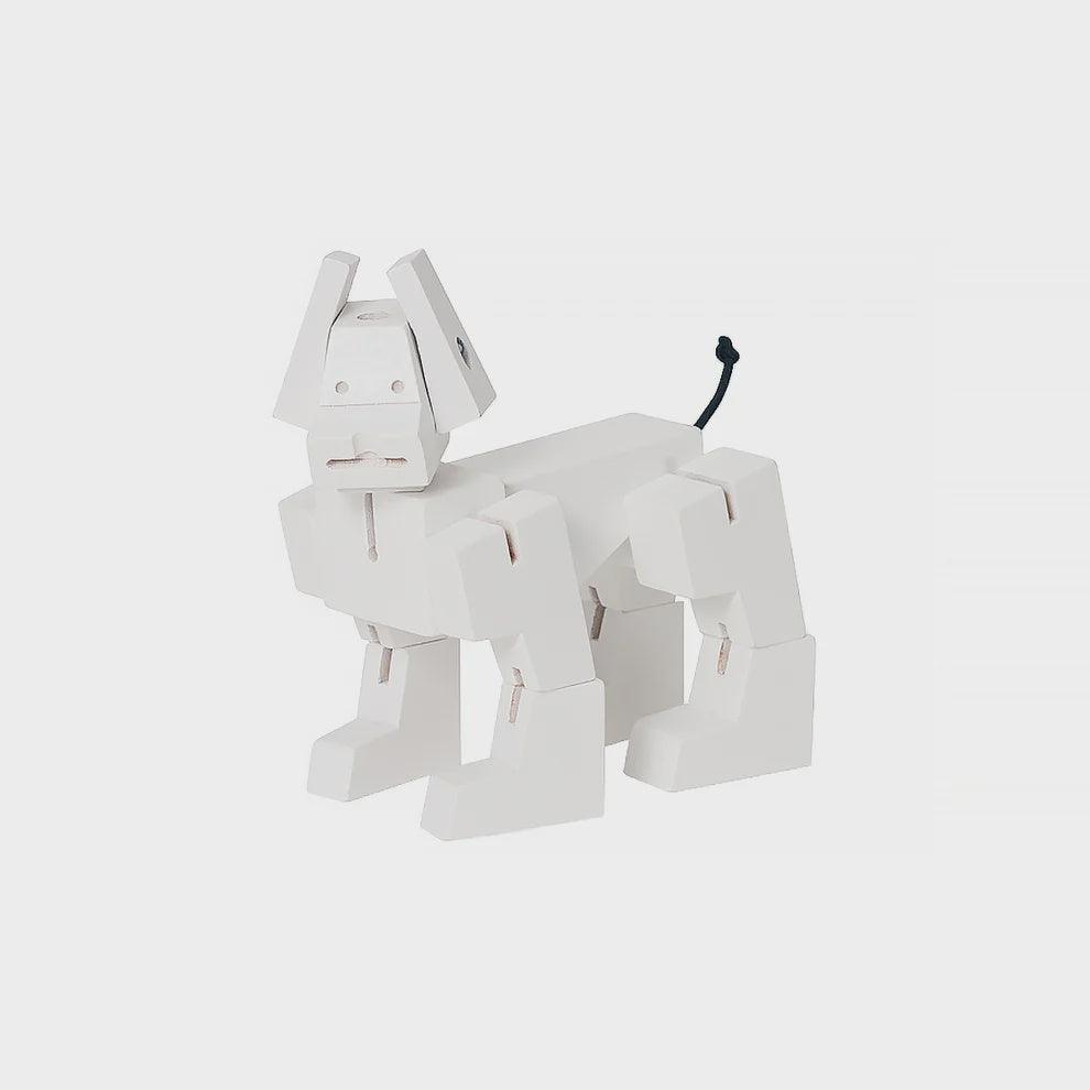 Cubebot Milo Small White - Handworks Nouveau Paperie