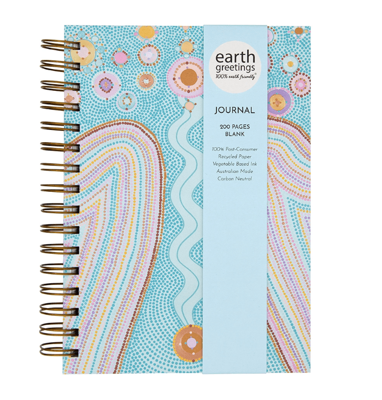 Earth Greetings - Journal Blank - My Grandmother's Country III - Handworks Nouveau Paperie