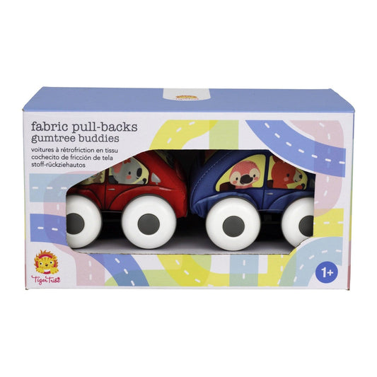 Fabric Pull-Backs - Gumtree Buddies - Handworks Nouveau Paperie